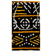 アフリカプリント抱き枕 スモールペーパーバッグ (裏面)