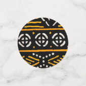 アフリカプリント表紙吹雪 コンフェッティ (スモール正面)