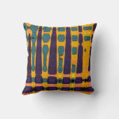 アフリカプリント装飾用クッション クッション (裏面)