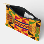 アフリカプリント アクセサリーポーチ (見開き)