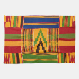 アフリカプリント キッチンタオル