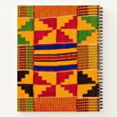 アフリカプリント ノートブック (裏面)