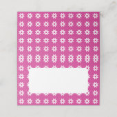 アフリカプリント プレイスカード (外部開封)