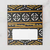 アフリカプリント プレイスカード (外部開封)