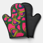 アフリカプリント 鍋つかみ (正面/裏面)