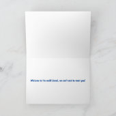 アフリカベビーマーメイドカード サンキューカード (内部)