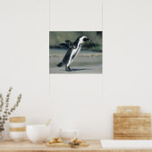 アフリカペンギン来ズ ポスター (キッチン)