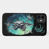 アフリカペンギン・フィッシュ・饗宴 Case-Mate iPhoneケース (裏面(横))