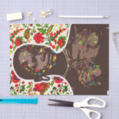 アフリカポップ・アートの美術 薄葉紙 (クラフト)