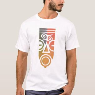 アフリカマスクアート Tシャツ