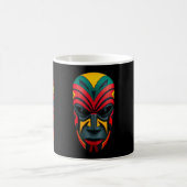 アフリカマスクコーヒーマグ コーヒーマグカップ (中央)