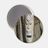 アフリカマスク磁石 マグネット (正面/裏面)