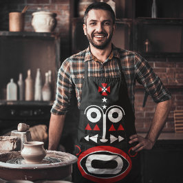 アフリカマスク エプロン