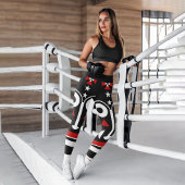 アフリカマスク カプリレギンス