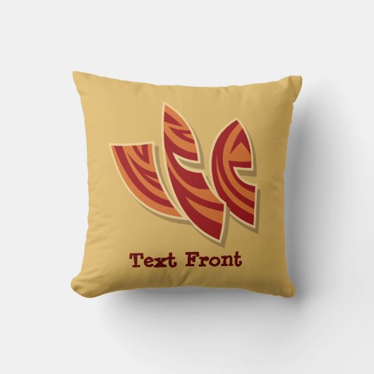 アフリカマスク クッション (正面)