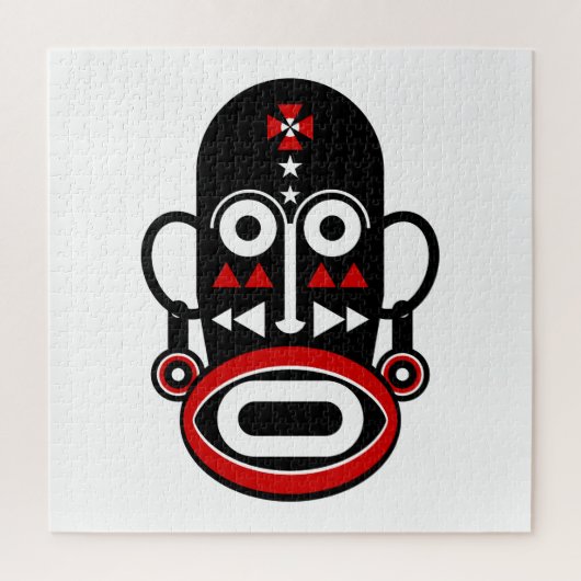 アフリカマスク ジグソーパズル (縦)