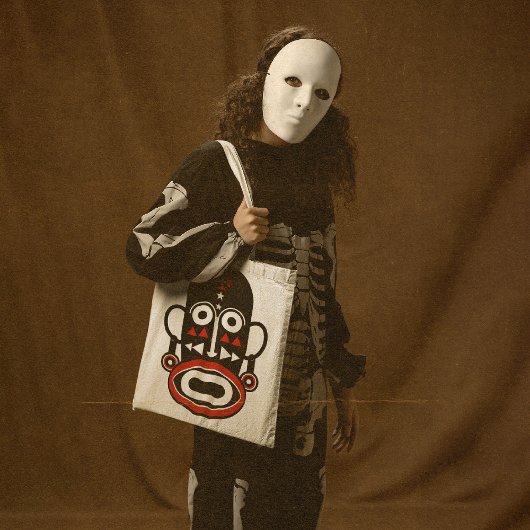 アフリカマスク トートバッグ