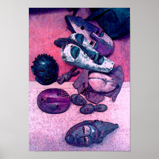 アフリカマスク ポスター