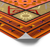 アフリカマスク ポスター (角)