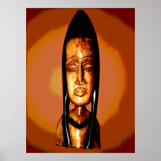 アフリカマスク ポスター (正面)