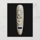 アフリカマスク ポストカード (正面)
