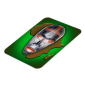 アフリカマスク マグネット (左側)