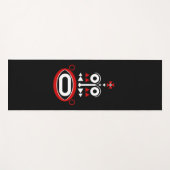 アフリカマスク ヨガマット (正面(横))