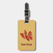 アフリカマスク ラゲッジタグ (正面縦)