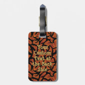 アフリカマスク ラゲッジタグ (裏面縦)