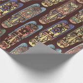 アフリカマスク ラッピングペーパー (角)