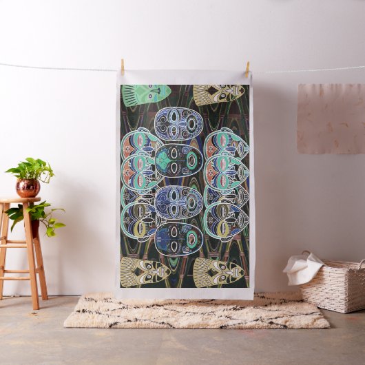 アフリカマスクV1 ファブリック (インサイチュ)