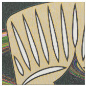 アフリカマスクV1 ファブリック (クローズアップ)