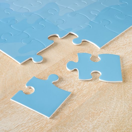 アフリカマップウォーターカラージグソーパズル ジグソーパズル (側面)