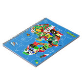 アフリカマップ ノートブック (左側)