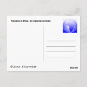 アフリカマップ ポストカード (裏面)