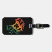 アフリカマップ ラゲッジタグ (正面横)