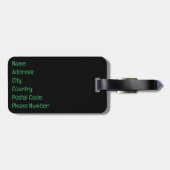 アフリカマップ ラゲッジタグ (裏面横)