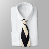 アフリカマロコ波幾何学的金ゴールドパターン ネクタイ (タイ)