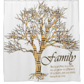 アフリカモダンパターン:  あらためてアフリカ シャワーカーテン (正面)