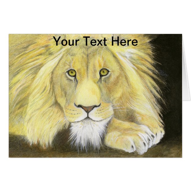 アフリカライオン (正面横)