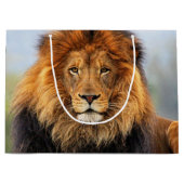 アフリカライオン1 ラージペーパーバッグ (正面)