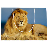 アフリカライオン2 ラージペーパーバッグ (裏面)