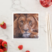 アフリカライオン スタンダードカクテルナプキン (インサイチュ)