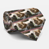 アフリカライオン ネクタイ (ロール)