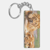 アフリカライオン、パンテラレオ、タンザニア キーホルダー (正面左)