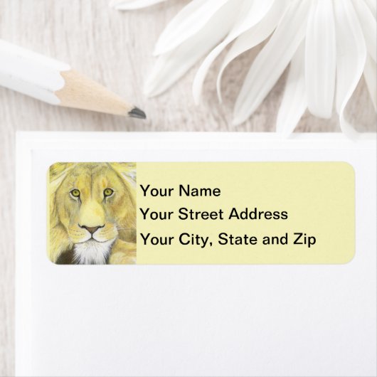 アフリカライオン ラベル (インサイチュ)