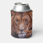 アフリカライオン 缶クーラー (缶裏面)