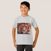 アフリカライオン Tシャツ (正面フル)