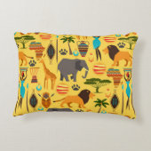 アフリカライフスタイル アクセントクッション (裏面)