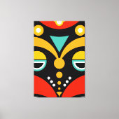 アフリカラスタ部族 キャンバスプリント (正面)